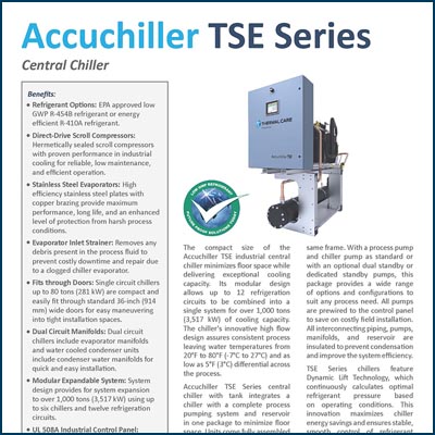 TSE 10 to 240 ton with scroll compressor